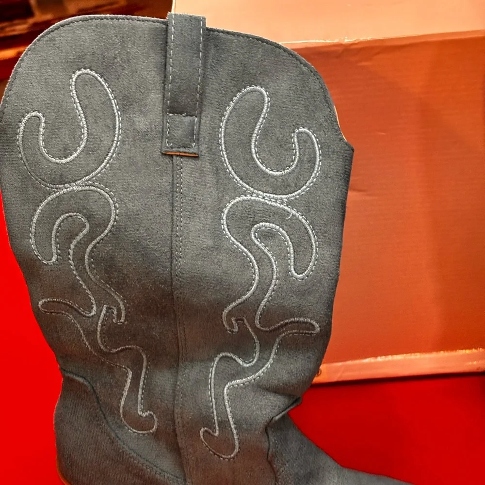 Blue Western Boots - Picture 7 of 11